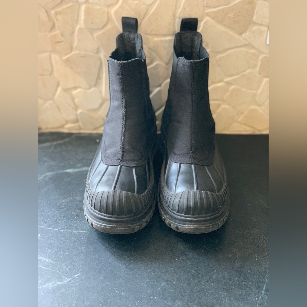 GANNÌ | Black Outdoor Chelsea Boots | Sz 37